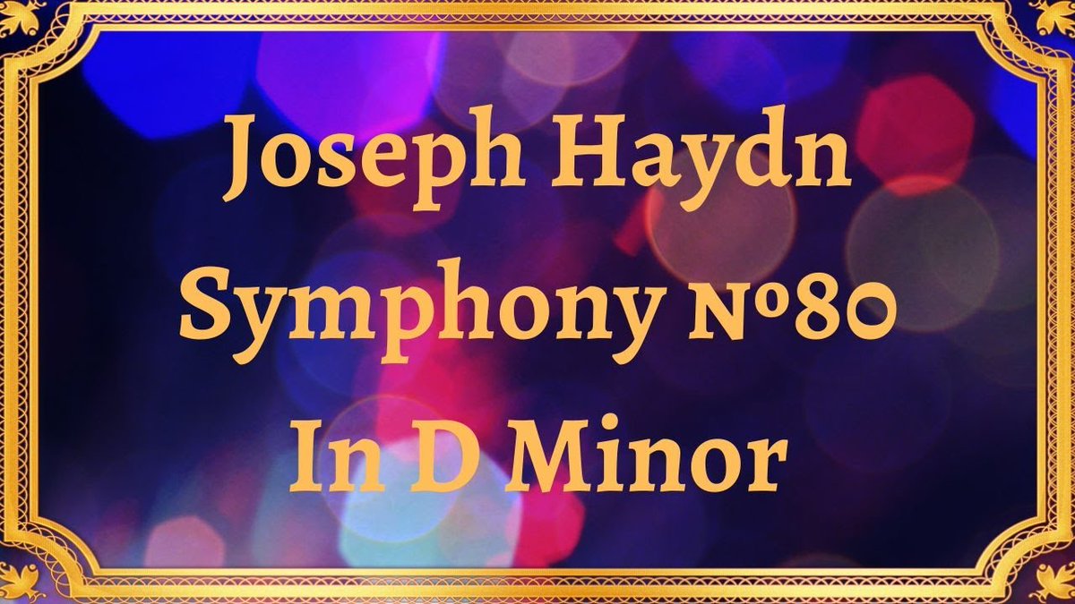 Joseph Haydn Symphony №80 In D Minor
Йозеф Гайдн Симфония №80 ре минор
boosty.to/radsiaral/post…
sponsr.ru/rasial/41295/o…
#MusicHistory #Composer #Musician #ClassicalPeriod #MusicEnsemble #InstrumentalMusic #ConcertMusic #MusicPerformance #MusicEducation #MusicScholarship