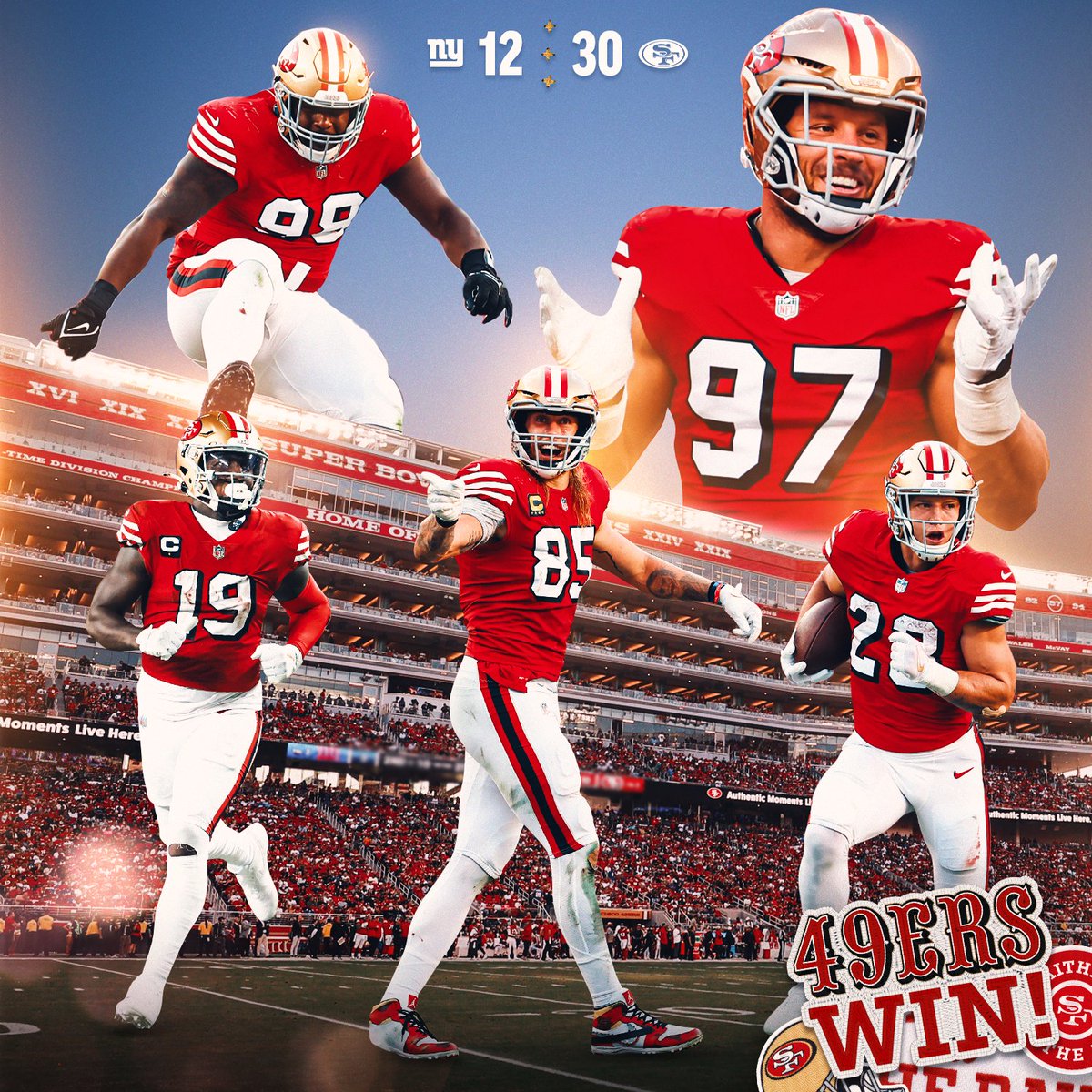 49ers's tweet photo. 3-0! https://t.co/iFMJtvop2E