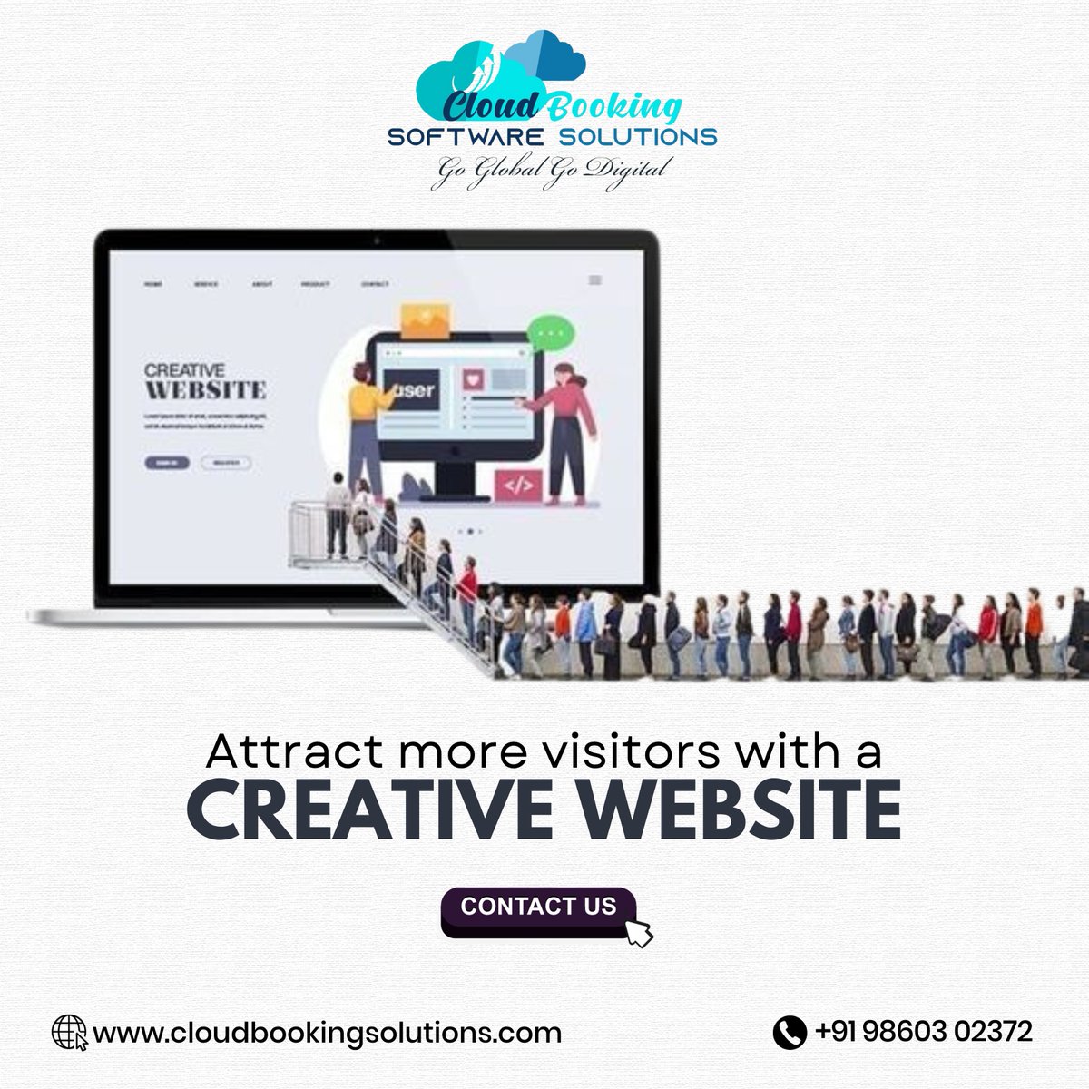 software166852's tweet photo. Attract more visitors with a Creative Website.💻
Contact Us for more information:
📲+91-98603 02372
📩cloudbookingsolutions@gmail.com
🌐 https://t.co/fheyv7yN2Z
#newwebsite #projectwebsite #websitelaunch #newebsite #webdesign #webdevelopment #ecommerce #seo #logodesign #smm https://t.co/NpKyVHwQhH