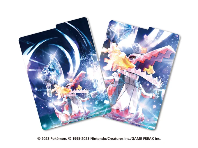 【ご報告】 2023年9月22日発売のポケモンカードサプライ「デッキシールド プレミアム・グロス 鋼テラスタルラウドボーン」 「デッキケース 鋼テラスタルラウドボーン」の イラストを担当させていただきました!ぜひゲットしてくださいね! #ポケモンカード