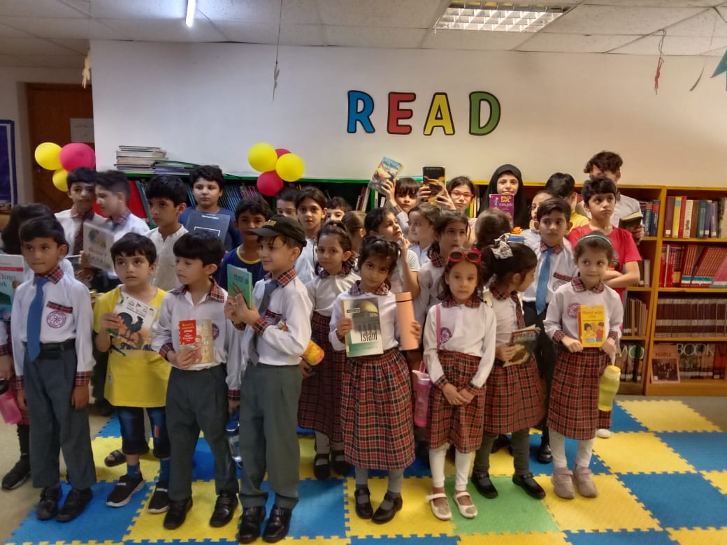DeptofLibraries's tweet photo. Motivating children to read through library visits can be a fun and educational experience. Children from The Explorer School System visited our Model Children Library. Few glimpses are here. https://t.co/WCjXtCgMY1