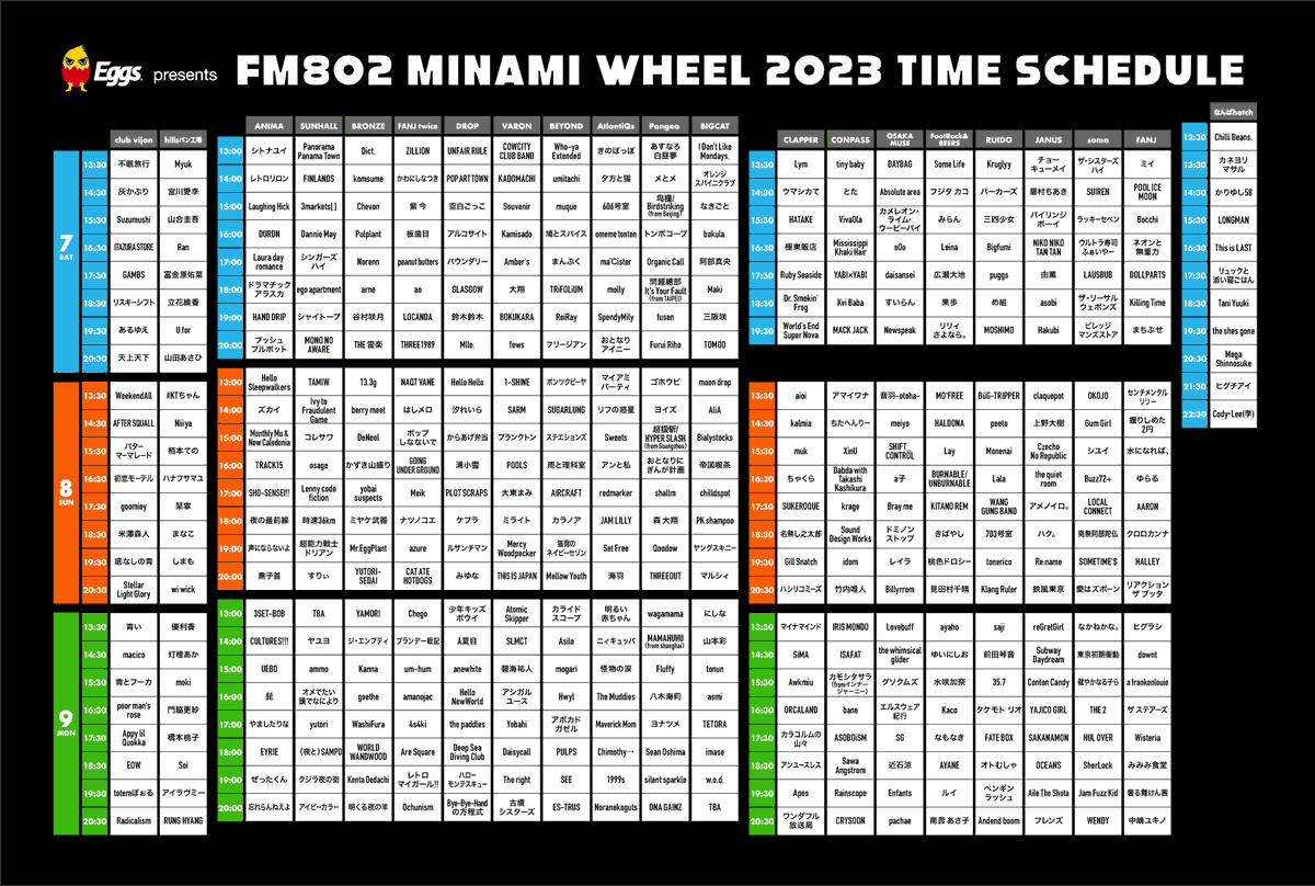 Maxell presents FM802 MINAMI WHEEL 2026 tweet media
