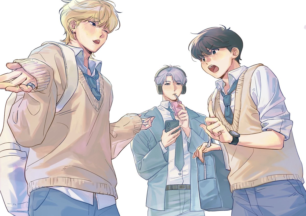 过马路不要吵架🖐️