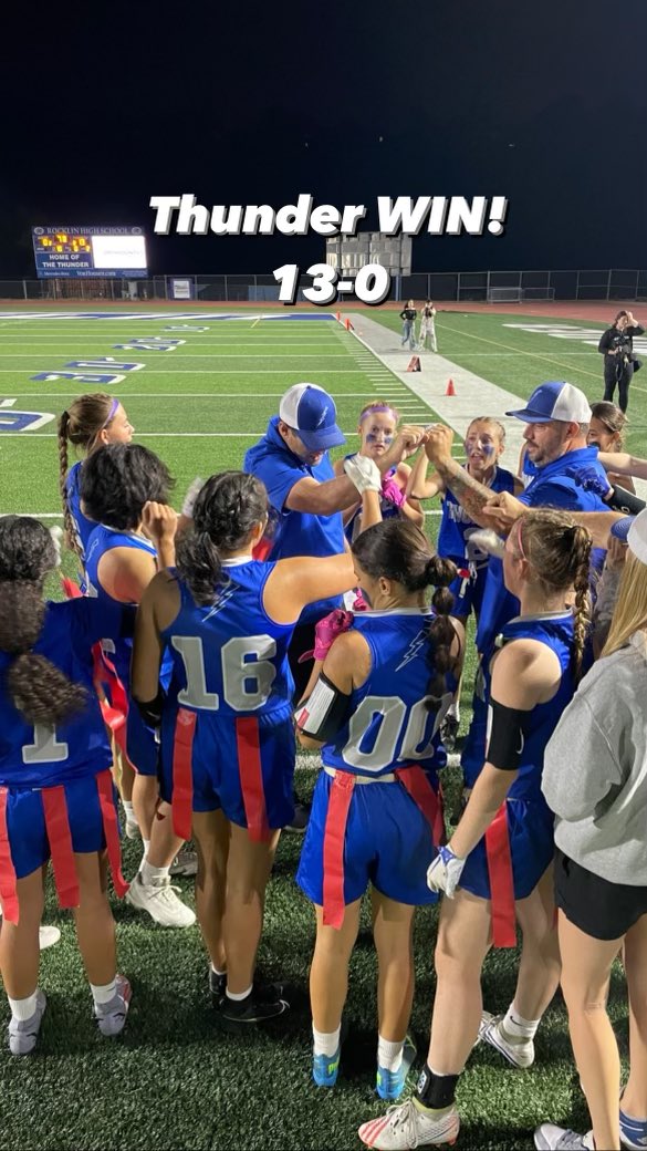 Rocklin High Flag Football tweet media