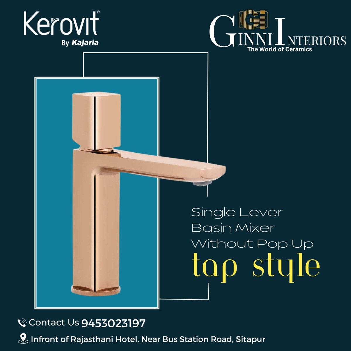 GinniInteriors's tweet image. Single Lever Tall Basin Mixer without Pop-Up
Ginni Interiors-Bindal Brother
Call Now☎️
Contact Us :- 9453023197
#GinniInteriors #Kajariatiles #kitchenapplication #Hardwarefitting #SanitaryBathware #Sitapur #bestdecor #homedecoration #longlasting #LakhimpurKheri #laharpur #chimney