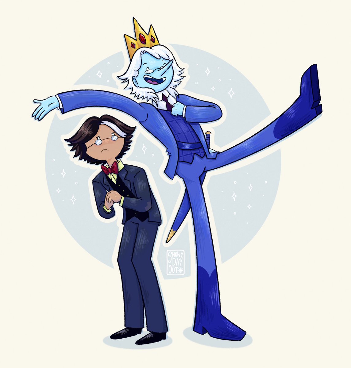 Seeing a Simon with his whimsy turned up to 100 was all I could’ve hoped for and more #FionaandCake #winterking #SimonPetrikov #adventuretime #fionnaandcakespoilers