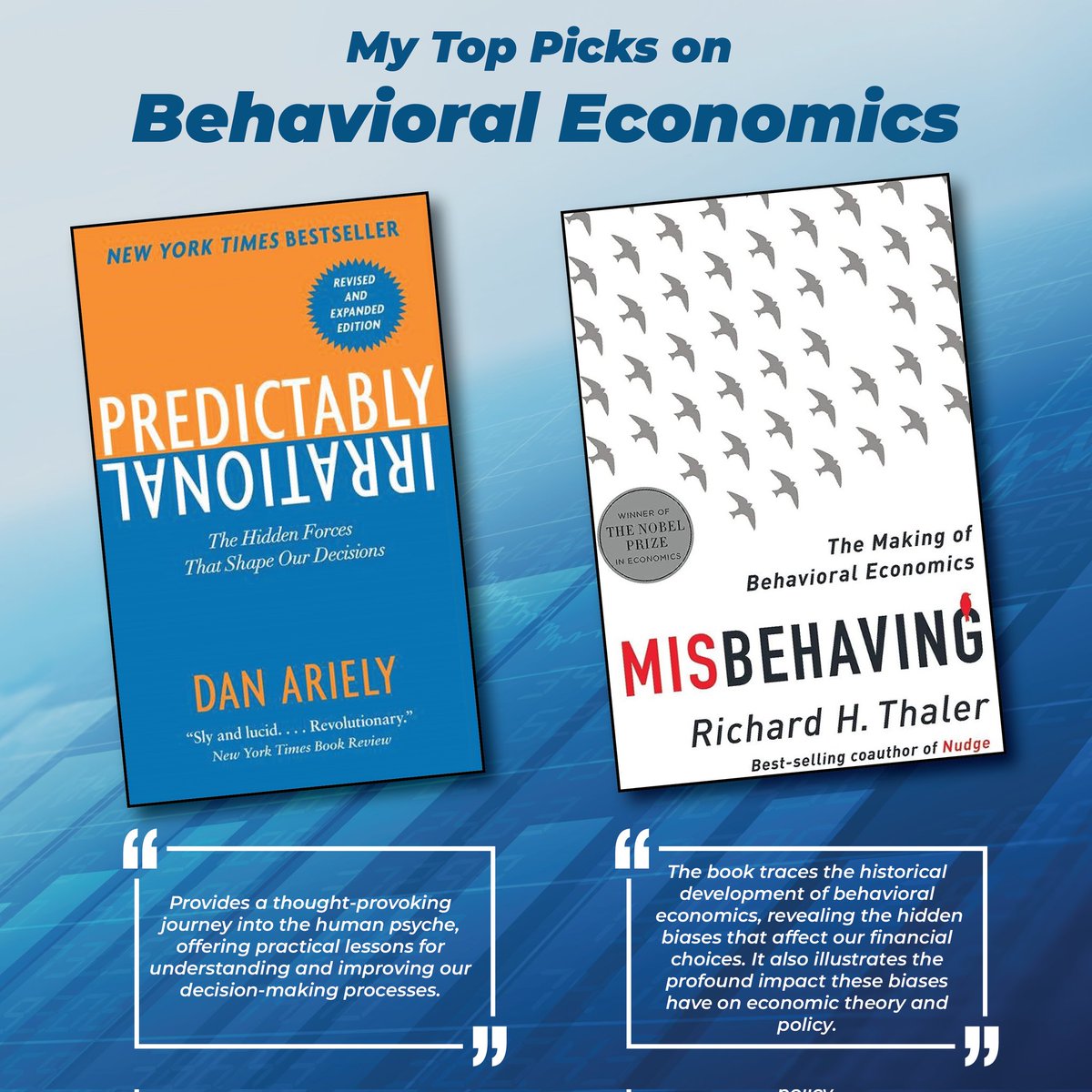 Sharing my favourite reads on #BehavioralEconomics    

 #Mybookshelf