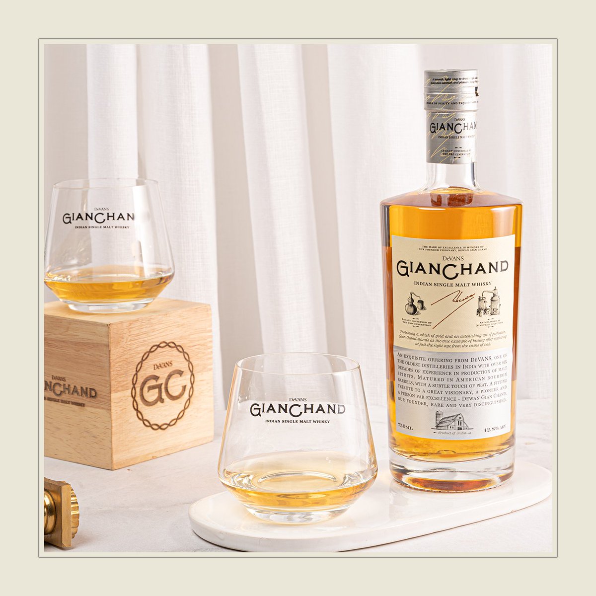devansgianchand's tweet photo. Raising a glass to GianChand Single Malt Whisky, which captures the true essence of the land where it comes from which is Jammu.

#gianchand #gianchandsinglemalt #IndianSingleMalt #PremiumSingleMaltWhisky #premiumwhisky #indianwhisky #singlemalt #singlemaltwhisky #singlemalts https://t.co/Y7VnqBpzMu