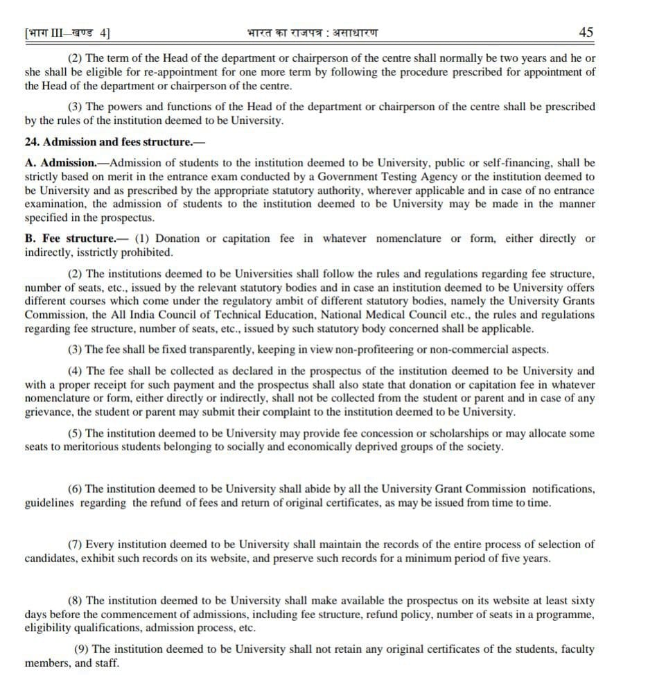 Abhishe969558's tweet image. UGC - Guidelines should be followed by every Institution.

Le IARI - हम नहीं मानेंगे...
Here are the evidences how admin and authorities of #So_called_premier_agricultural_institute of the country is making jokes of rules and students life. #help_us @pmoindia @narendramodi