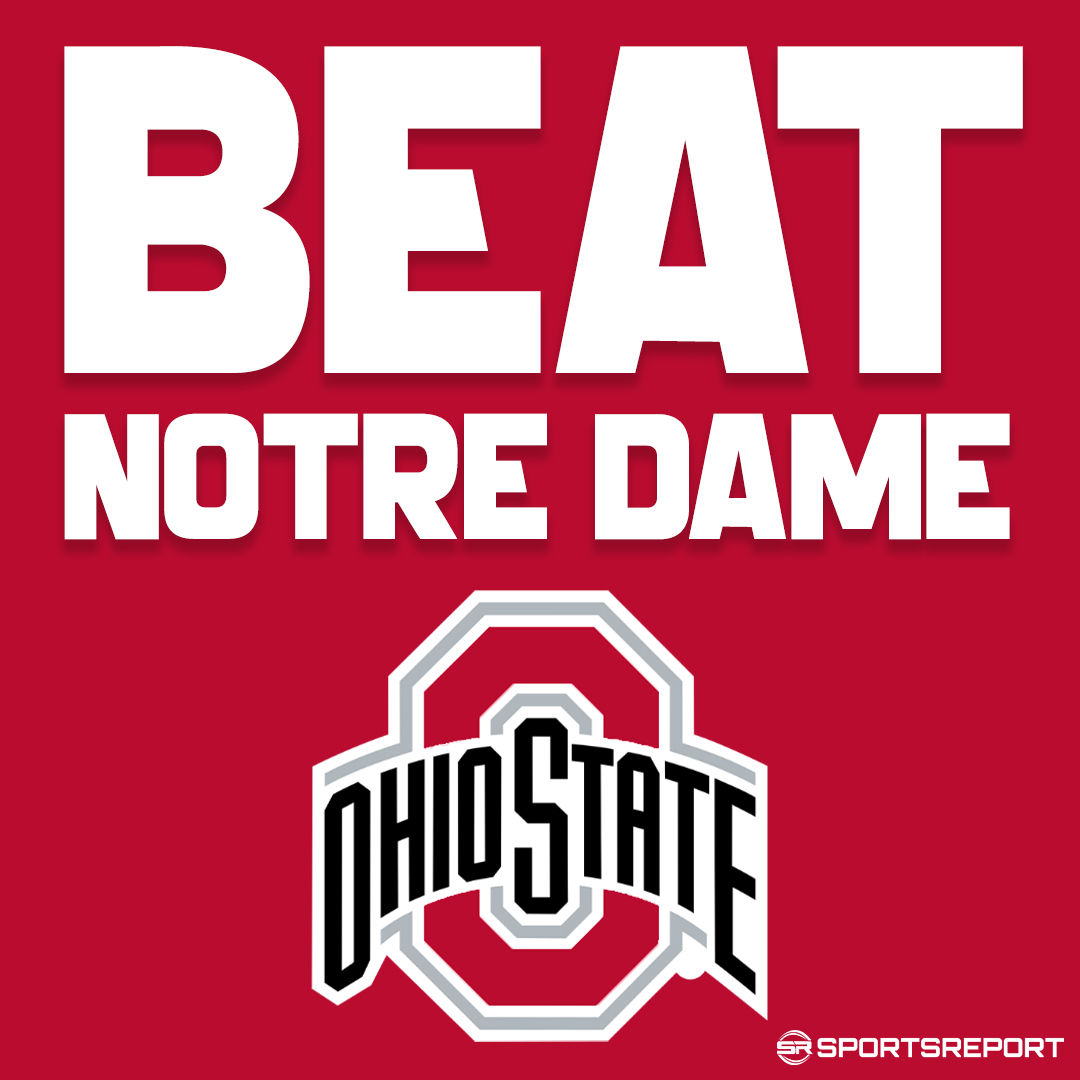 BRING HOME THE HUGE W! #GOBUCKS!!! BEAT NOTRE DAME!!