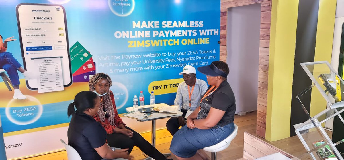 ZimswitchTech's tweet photo. Make time to come to the Manicaland Agricultural Show to learn more about the exciting business solutions from Zimswitch.
#innovation
#collaboration
#sustainablegrowth https://t.co/CmE1VbGgit