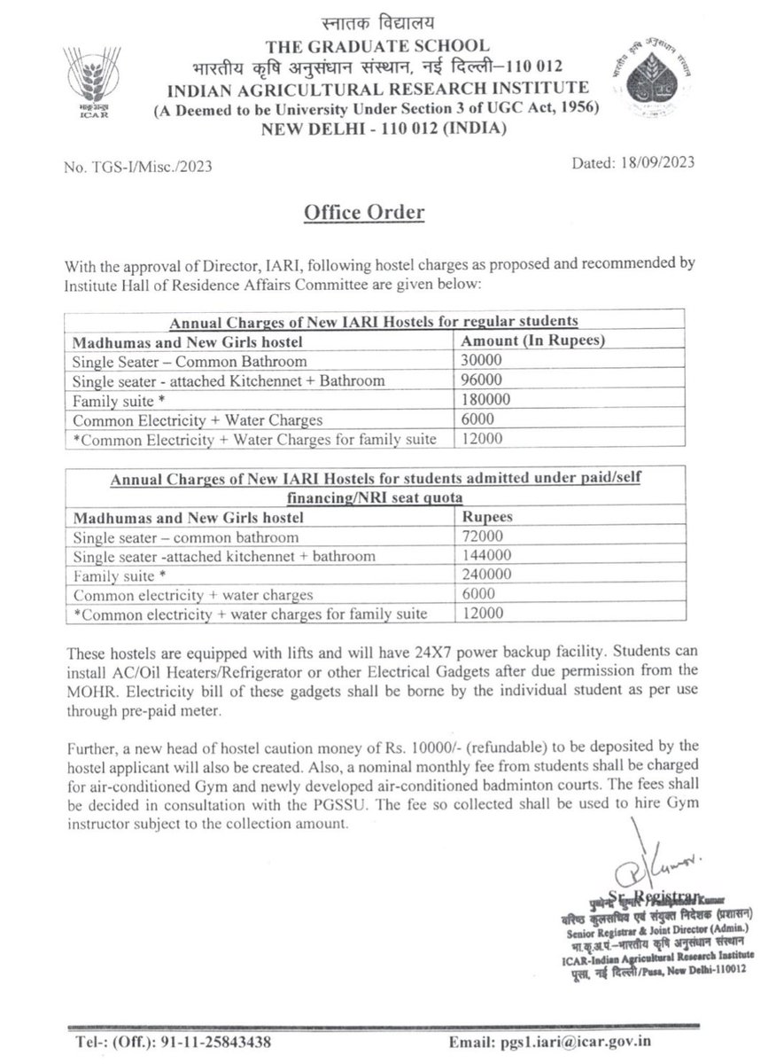 No Research, No IARI. No IARI, Dark future of agriculture in the nation. Why don't the IARI administration understand this basic need of the students. Who are the beneficiaries of these large builldings if not the students. Who? #SaveResearchersSaveIARI #SaveIARISaveAgriculture