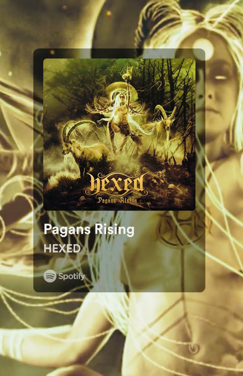 spotify.link/FG32b9RgiDb #pagan #pagansrising #wicca #hexed #metal #metalqueens