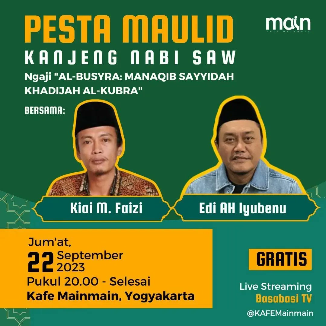 Malam ini banget, jangan salah kafe, Genks