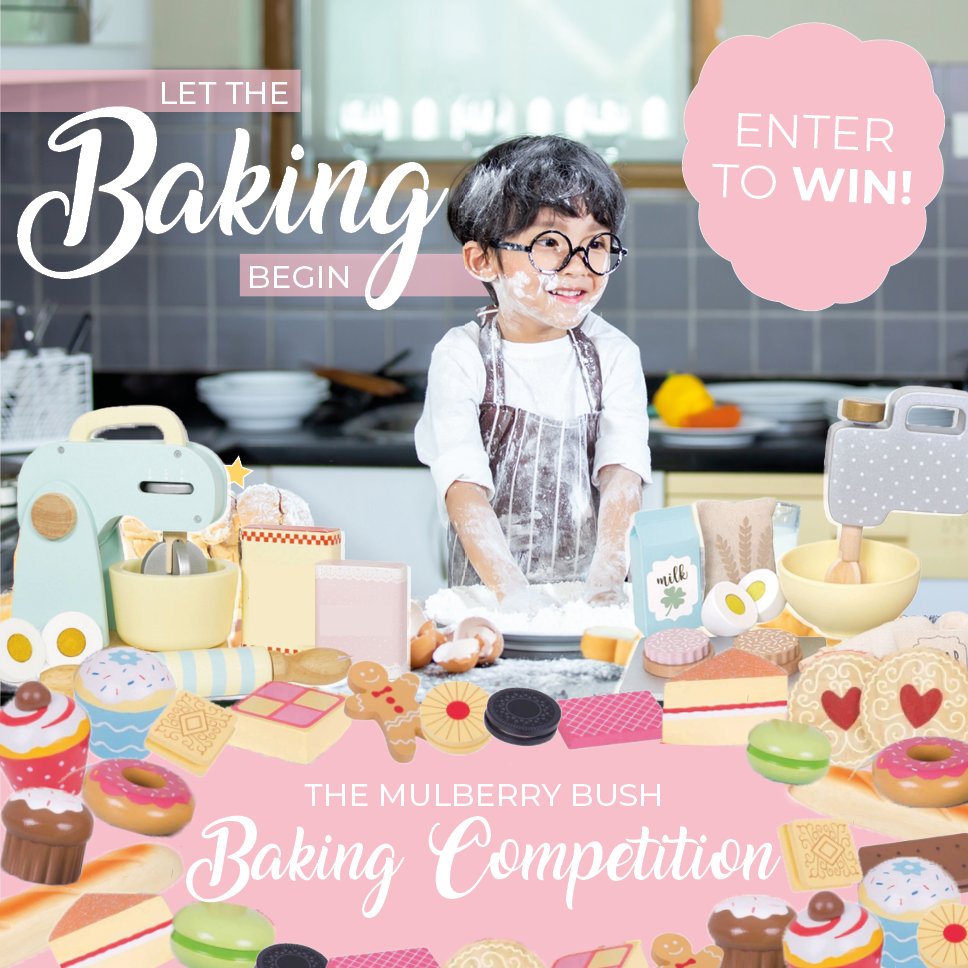 MulberryBushToy's tweet photo. Sign up to our newsletter to get involved. First place will receive a Kitchen Mixer Set worth £39 OR a gift voucher equal to £39! Second &amp; third place will receive a Mulberry Bush gift voucher worth £10!

https://t.co/EVKrR9ZXre
#competition https://t.co/BozPW6GFQX