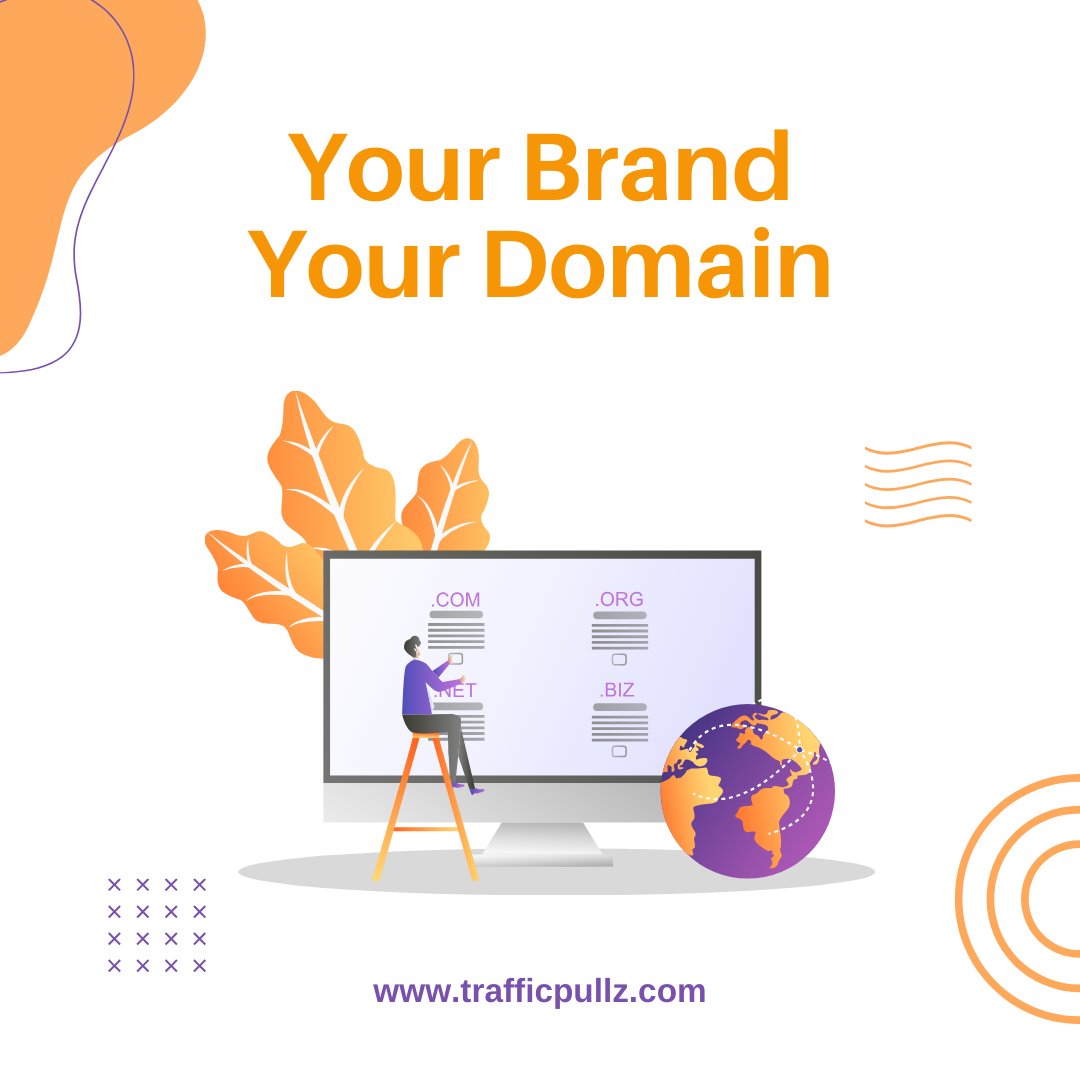 trafficpullz's tweet photo. Your online identity starts with the perfect domain name. Use our easy domain search tool to find the ideal name for your website. Your brand, your domain! 🌐 #DomainRegistration #DomainSearch #CloudHosting #SmallBiz #Domain https://t.co/4CuXT3zmDX