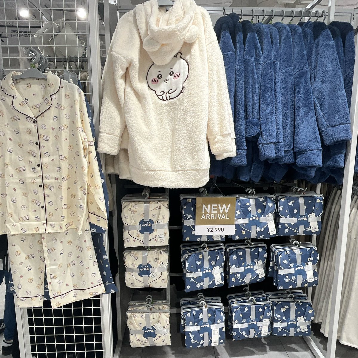 a_copom's tweet photo. まだ少しありました✨
モモンガスウェット少し大きめだけど買えました、良かった🥹💕

GU ちいかわ
ヨドバシ京都 https://t.co/C05ll9icJj