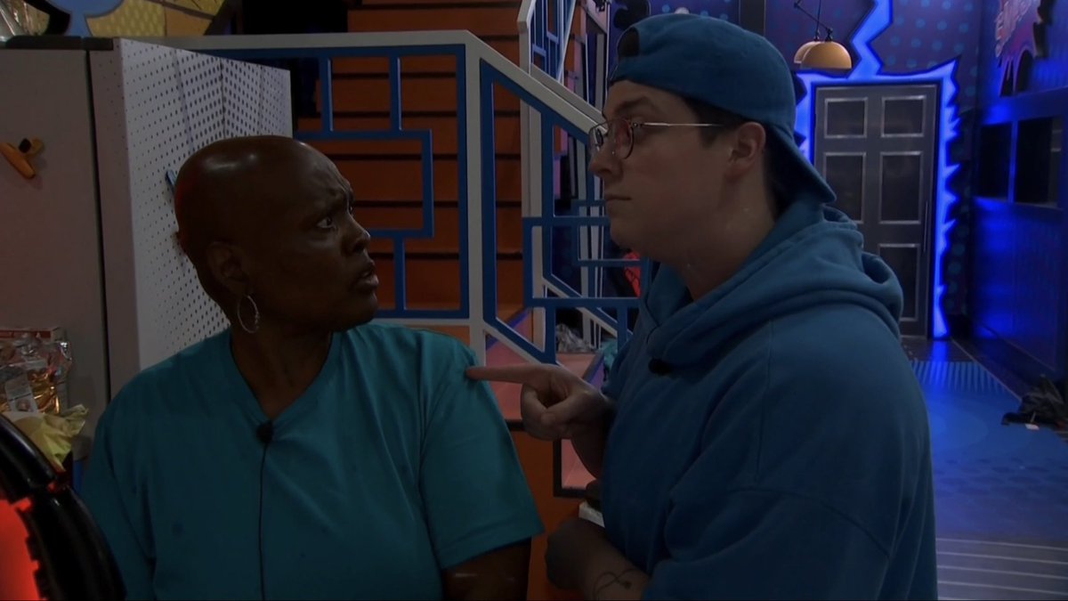 Seeing ppl call Cirie explosive and aggressive right now when she's talking calmly??? #BB25