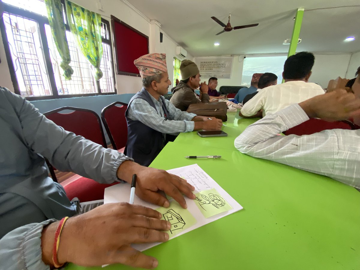 yipl's tweet photo. Our Human Centered Design based co-creation workshop for developing interface for climate change toy model has just kicked off at Gurbhakot municipality. @PINinNepal @KimbuTech #climatechange #Nepal #gurbhakotmunicipality #hcd https://t.co/oi0rFE4XUK
