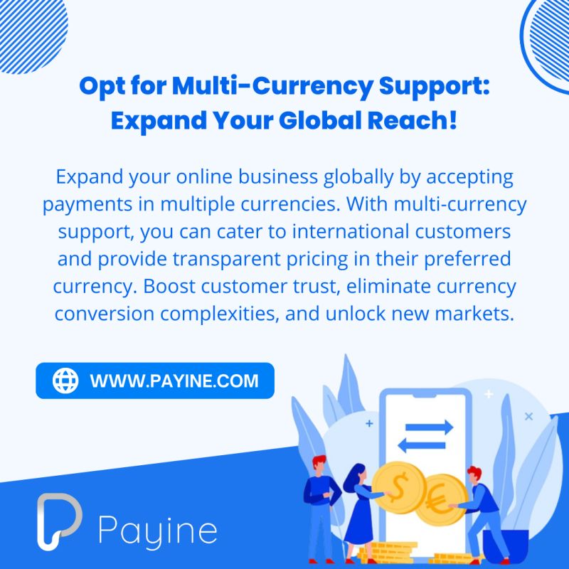Payine_emi's tweet image. Go global with multi-currency support! Open an account now at payine.com and reach customers worldwide.

#Payine #MultiCurrencySupport #GlobalExpansion 🌍💱