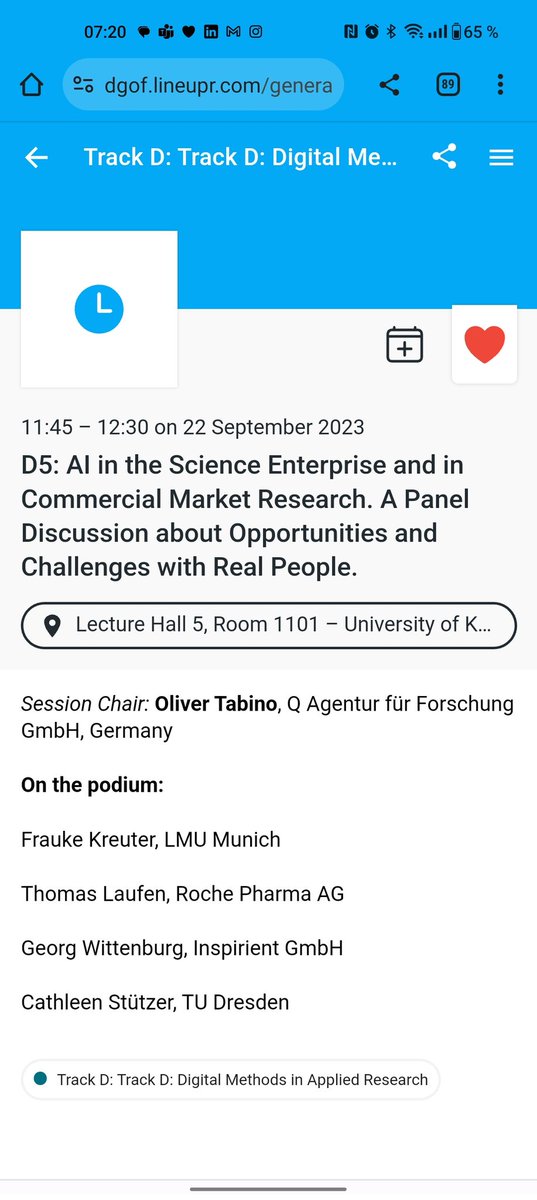 Well, I guess I will join this today 😜 #gor23 #dgof #datascience #ai #llm