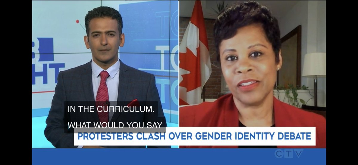 As Canada witnessed several protests &amp; counter-protests on the issue of gender identity and sexual education in schools, I spoke with <a href="/MarciIen/">Marci Ien</a> , Minister for Women &amp; Gender Equality &amp; Youth. <a href="/CTVNews/">CTV News</a> <a href="/Marika_AW/">Marika Washchyshyn-Owens</a> 
Interview below. 
shorturl.at/rtFN4 
#news #canada #Gender