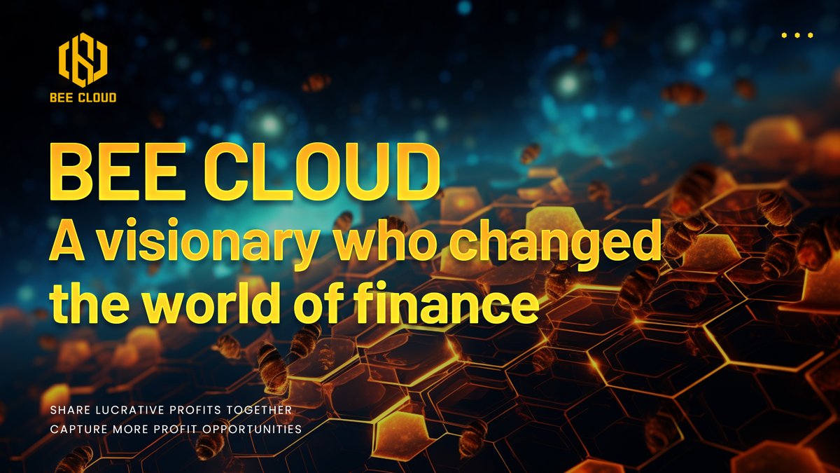 _beeclub's tweet photo. 🐝🌍 BEE CLOUD is here to revolutionize the world of finance!   Say goodbye to monopolies and hello to equal opportunities.   Whether you're a small trader or a supporter of our ecosystem, BEE CLOUD is your indispensable partner.   Join us on this exciting journey!   #BEECLOUD https://t.co/Zt9NnbkZu6