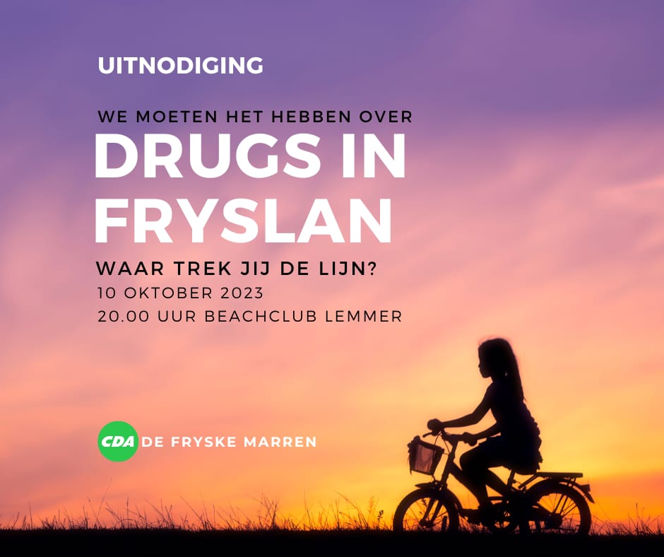 Kom jij ook naar onze thema-avond op 10 oktober? Meer informatie vind je op onze website cda.nl/fryslan/de-fry…