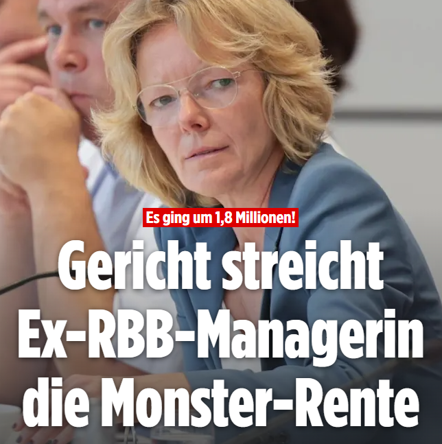 SteinAusHolz's tweet photo. Es ging um 1,8 Millionen!
Gericht streicht Ex-RBB-Managerin die Monster-Rente
"Wer ist der Mann? Die sind gierig, korrupt und gewissenlos. GEZ Gebühr gehört verboten!"
Quelle
https://t.co/Manqs2Alvg
#rbb #managerin #millionen https://t.co/LubibZWiSW