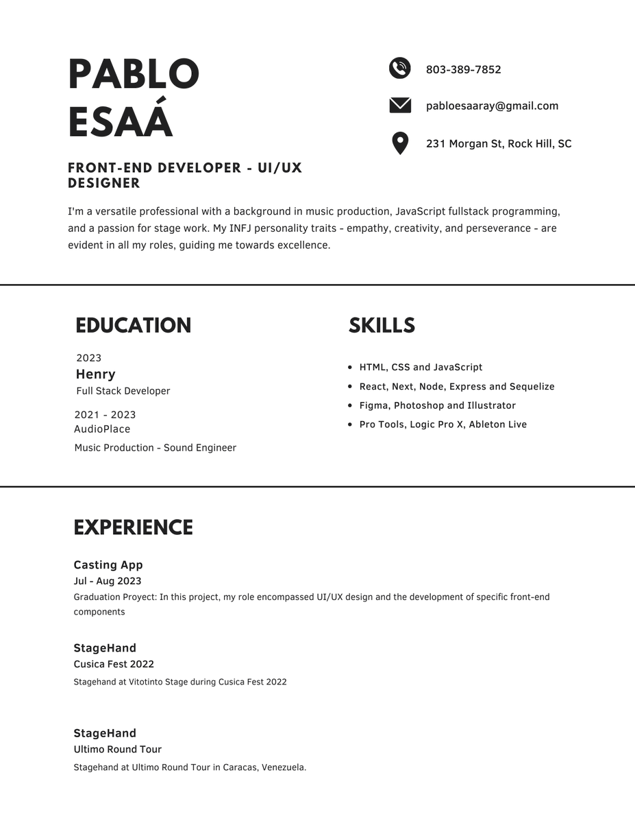 DrownUnity's tweet photo. I'm searching for job in #RockHill #SC or #Charlotte #NC 

Here's my resume

#IT #Job #work https://t.co/MoyPxSntt8