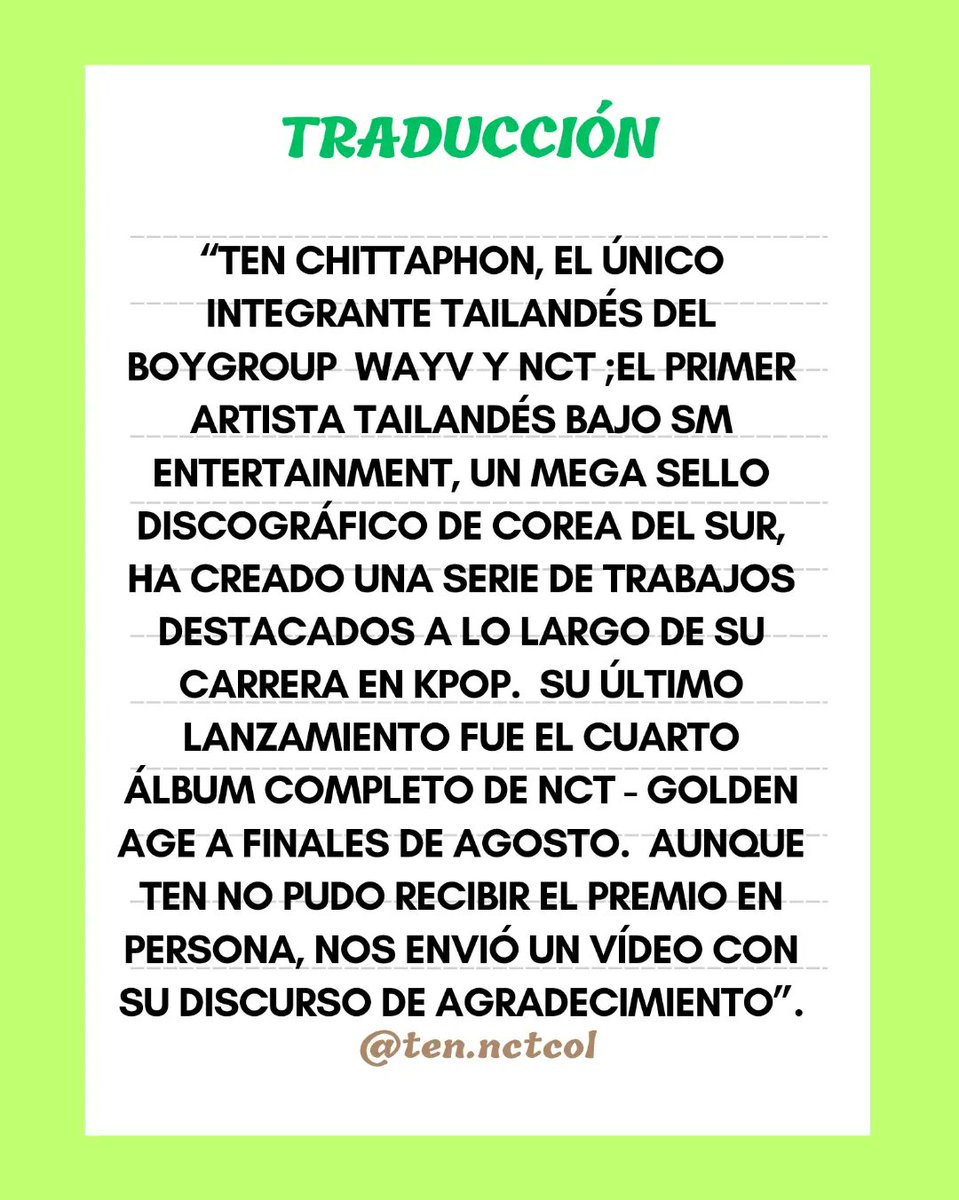TenNCTCol's tweet photo. |INF|
Actualización del website de la revista Mint con #TEN.
📎https://t.co/rZMYmb599M
#TEN #TENChittaphon #李永钦 #เตนล์ #텐 #テン #TEN1010 #tenlee_1001 #SuperM #NCT #WayV #NCTU #TaiIdol #Dancer #Vocal #tailandes #Kpop
---
Trad ing: tensfeed
5⁵5 https://t.co/dfVZwXmFN7