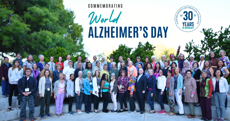 PreventAD's tweet photo. Capping off #WorldAlzheimersDay with a picture of our dedicated group of Brain Longevity Specialists!

These individuals are at the forefront of understanding, advocating, and working towards a world with better care, support, and prevention of Alzheimer's. 💜🙏 

#Alzheimers