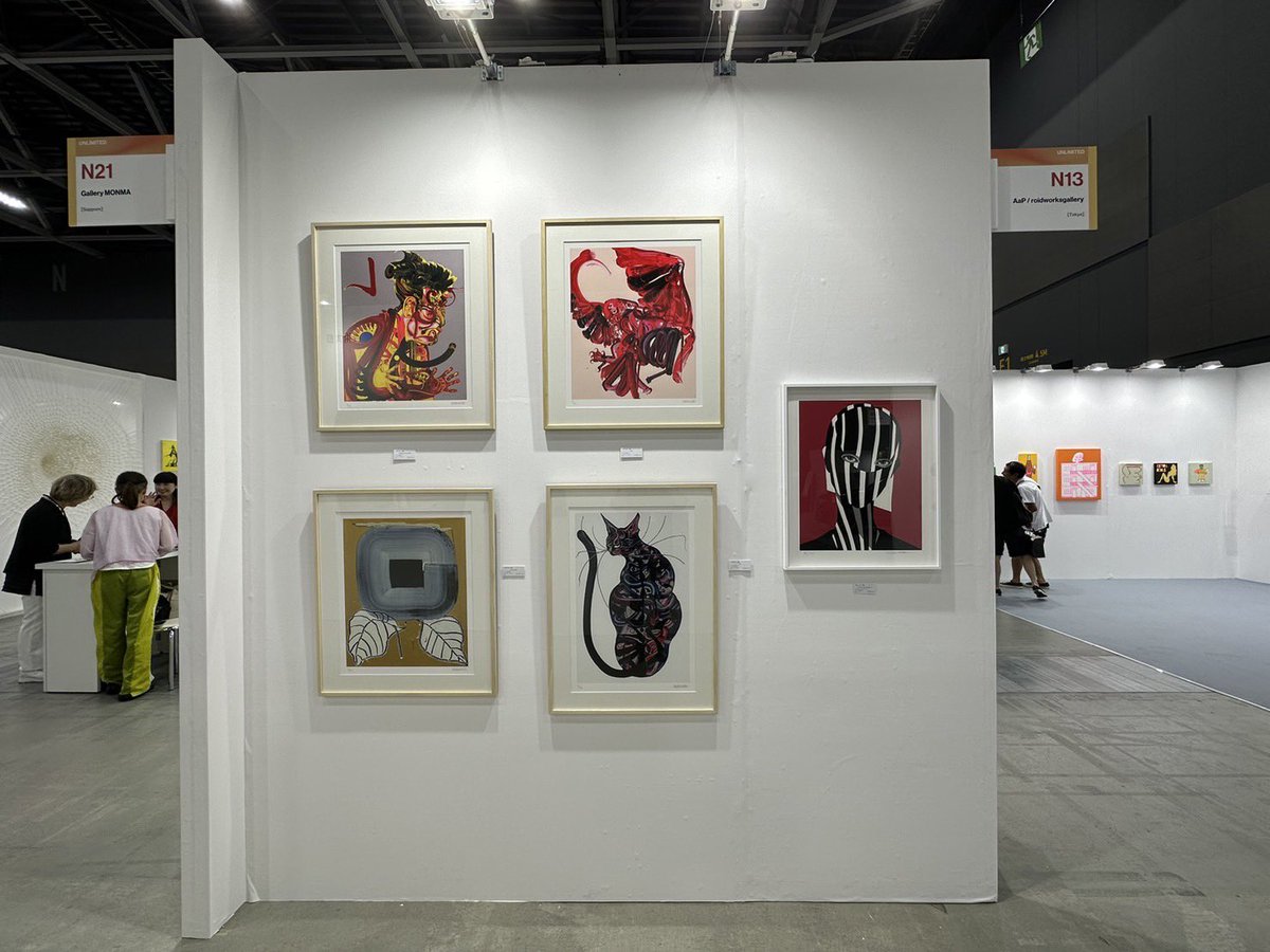 木原千春 ドローイング 7作品 木原千春 ドローイング 7作品