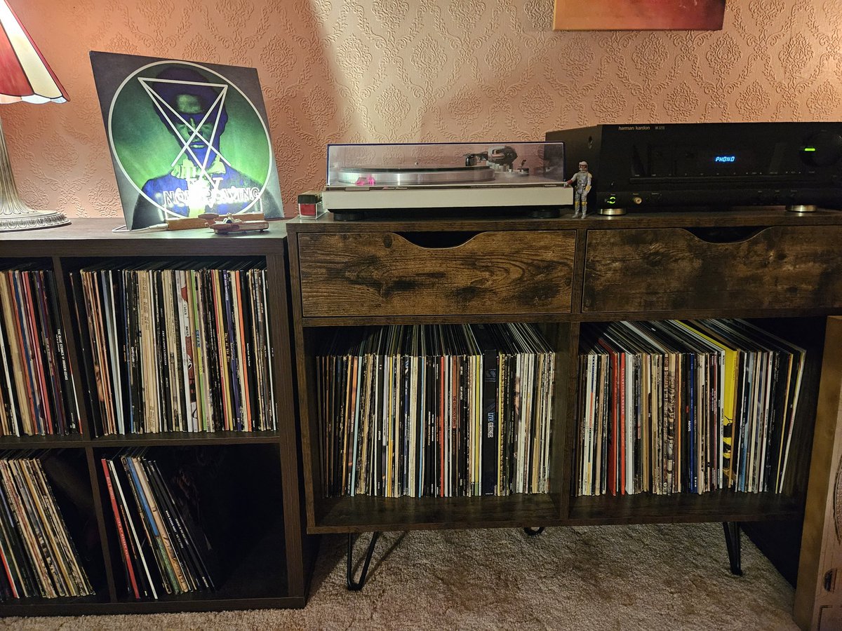 VinylHaggis's tweet photo. The latest addition to the collection 🤟 Plus a couple of new figurines to spice up the decor!
#NowPlaying Zeal & Ardor
#ZealandArdor #DevilIsFIne #avantgardemetal #vinyl #vinylrecords #vinylcommunity #vinylcollection #vinylforlife #vinyladdict https://t.co/m8bP0PFau7