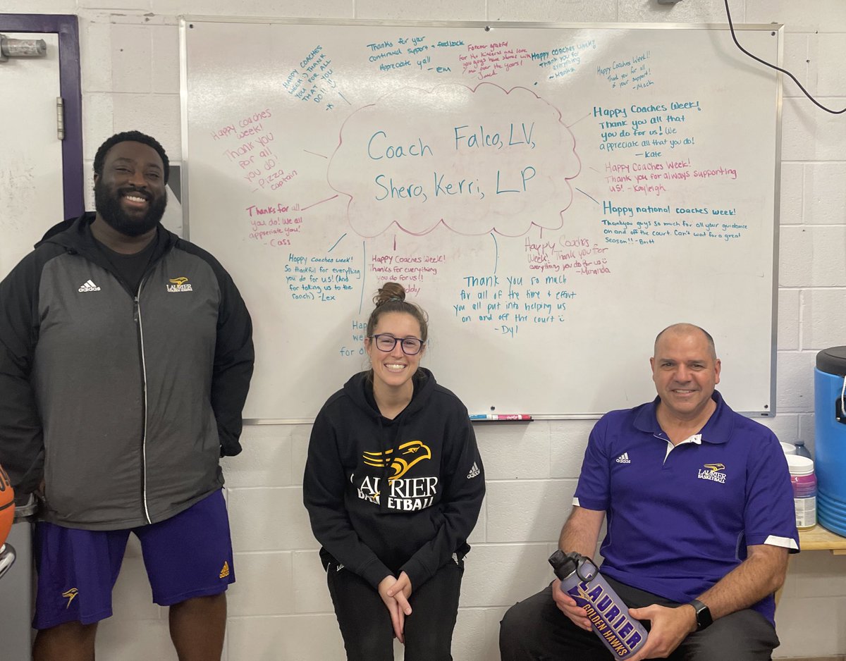 Nice surprise post practice. 🥹 Some thoughtful messages for the coaches from the team 🫶 Happy National Coaches week to all! #ThanksCoach #NationalCoachesWeek
