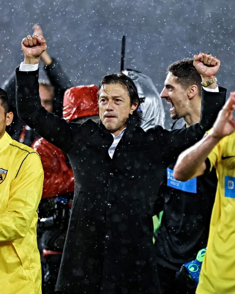 AEKINSIDER's tweet photo. "There were two English journalists yesterday. When I said to them that I came here to win the game, one smiled.

That journalist is not here today."

🥶 https://t.co/YStwnCxdsQ