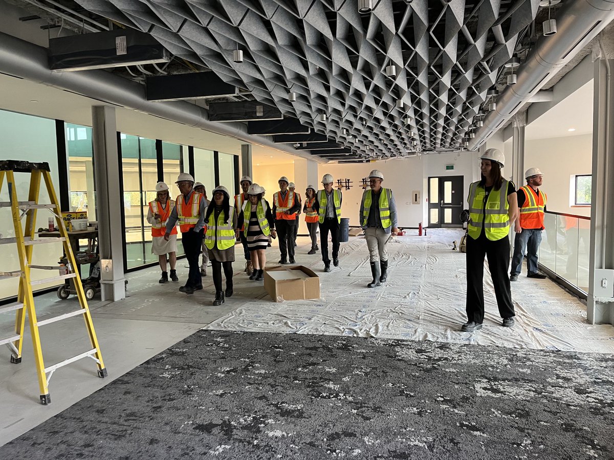 ⁦<a href="/FanshaweCollege/">fanshawecollege</a>⁩ Board of Governors toured the inspiring space of our Innovation Village that opens early 2024 … exciting! ⁦<a href="/fanshawesu/">Fanshawe Student Union</a>⁩ ⁦<a href="/fanshawealumni/">Fanshawe Alumni</a>⁩