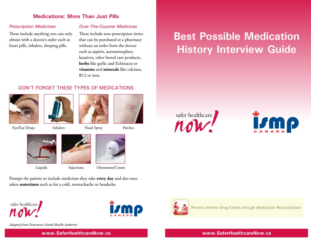 We'd like to hear from you! We are embarking on a journey with @GeriMedRisk to improve the best possible medication history (BPMH) interview guide! Patient survey➡️ bit.ly/466LgFC Health care provider survey➡️ bit.ly/3PJ3wyR