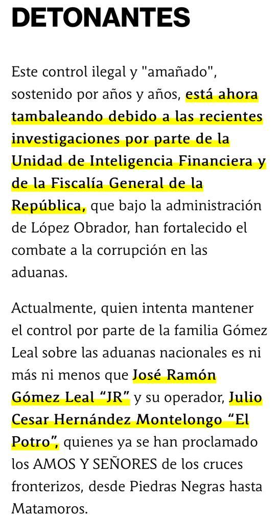 FISCALADEINVES1's tweet photo. #reynosafollow
SE SABE QUE EXITE UNA FUERZA DE PODERES POR TOMAR NUEVAMENTE LAS ADUANAS Y DARLE DE COMER A LA DELINCUENCIA ORGANIZADA COMO LO HACIAN UNOS MESES EN NUEVO LAREDO 
COMANDANTE DEL CDN 
JULIO HERNÁNDEZ MONTELONGO ALIAS EL POTRO 
LIDER DELINCUENCIA ACTIVO EN MTY NL https://t.co/ivrI9ZiIeu