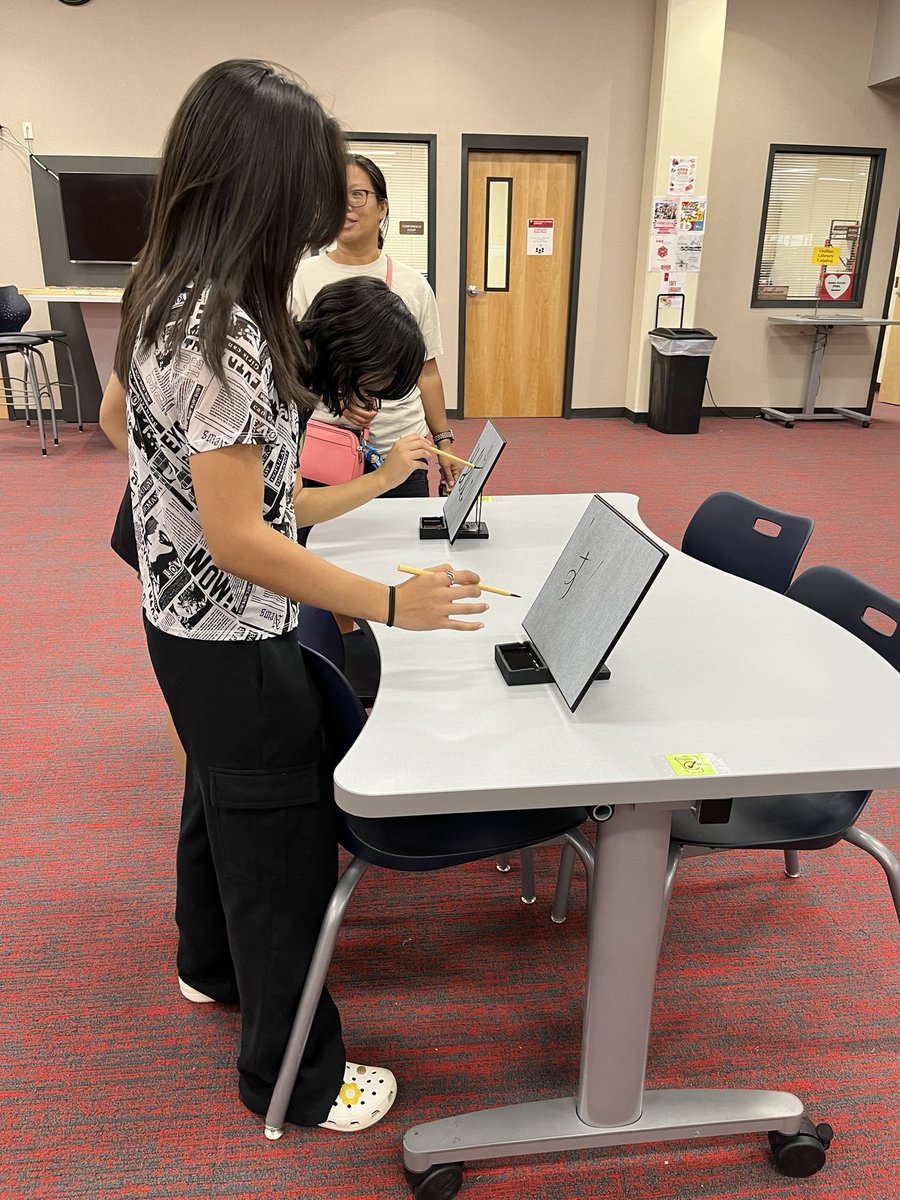 TaftHSLibrary's tweet image. It was nice meeting with our Raider families during Open House yesterday evening and seeing them have fun as they interacted with the library’s STEAM items.

#raiderslibrary