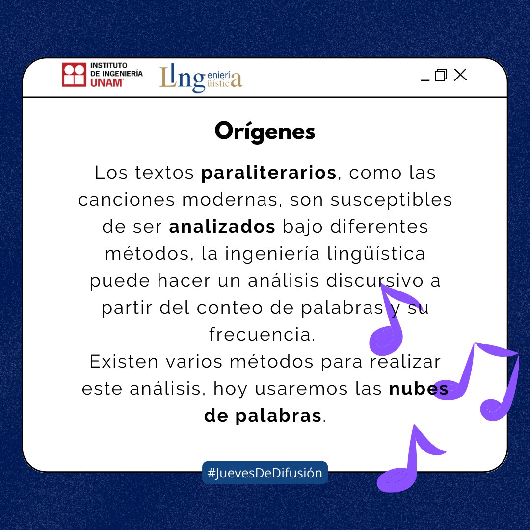 GIL_UNAM's tweet photo. Hoy en #JuevesDeDifusión veremos que relación tiene Taylor Swift y la lingüística computacional. 
¿Qué palabras usaron para sus Friendship Bracelets? Dejanos tus comentarios.
#GILUNAM https://t.co/37o6CcL04f