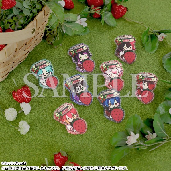 悪魔執事と黒い猫展 グッズ情報】 □アクリルバッジコレクションA／B