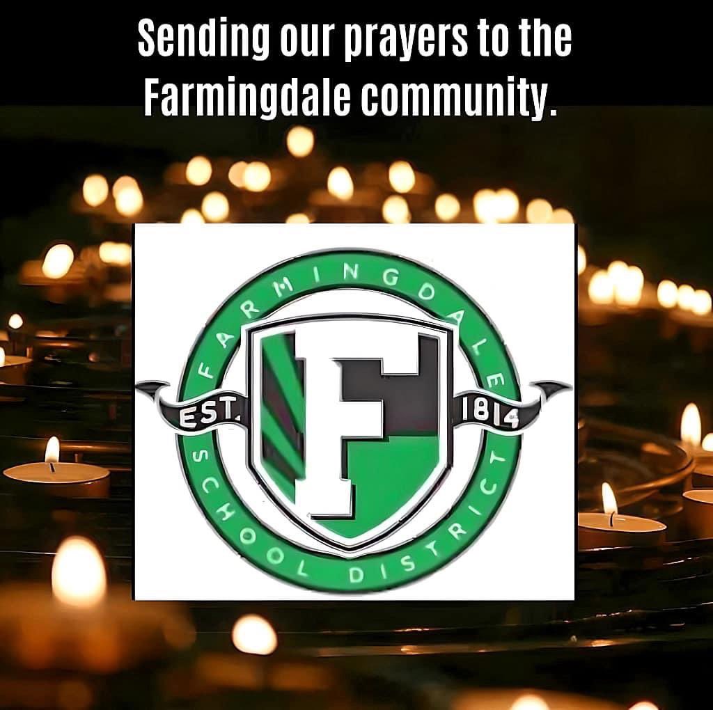 BrookhavenGOP's tweet photo. Our hearts are heavy as we stand with the Farmingdale community during this difficult time. 🙏💔 #prayersforhealing #farmingdale 

Farmingdale, New York https://t.co/8jcmB8cg2T