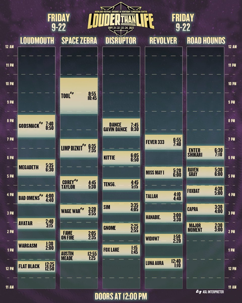 SiM_Official's tweet photo. 🇺🇸Louder Than Life Festival🇺🇸

Sep 22 / DISRUPTOR stage / at 3:35pm

https://t.co/VSCN2Taeve

#SiM 
#SiMUSTOUR
#louderthanlife #LTLFest #louderthanlife2023 #LTLFest2023 https://t.co/JGKqU1ZixW