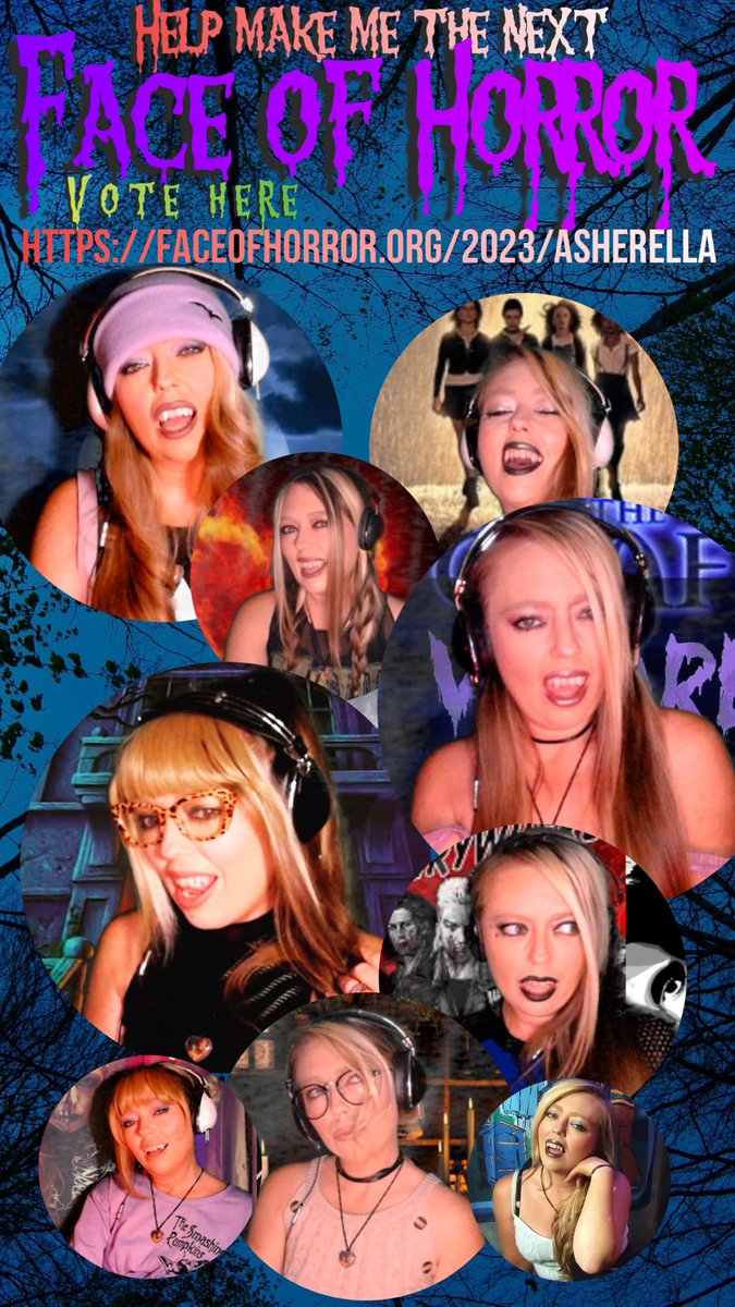 HELP MAKE ME THE NEXT FACE OF HORROR! 💖🦇🖤 Vote here faceofhorror.org/2023/Asherella #horror #vampires #HorrorCommunity #80smovies <a href="/RueMorgue/">bog body</a> #faceofhorror