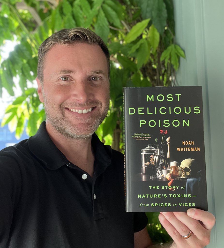 It’s happening! The final hardcover version of my new nonfiction book MOST DELICIOUS POISON is hot off the presses from @lbsparkbooks. Such a wonderful feeling to hold it in my hands! You can preorder your own copy now (pub date is October 24th): hachettebookgroup.com/titles/noah-wh…