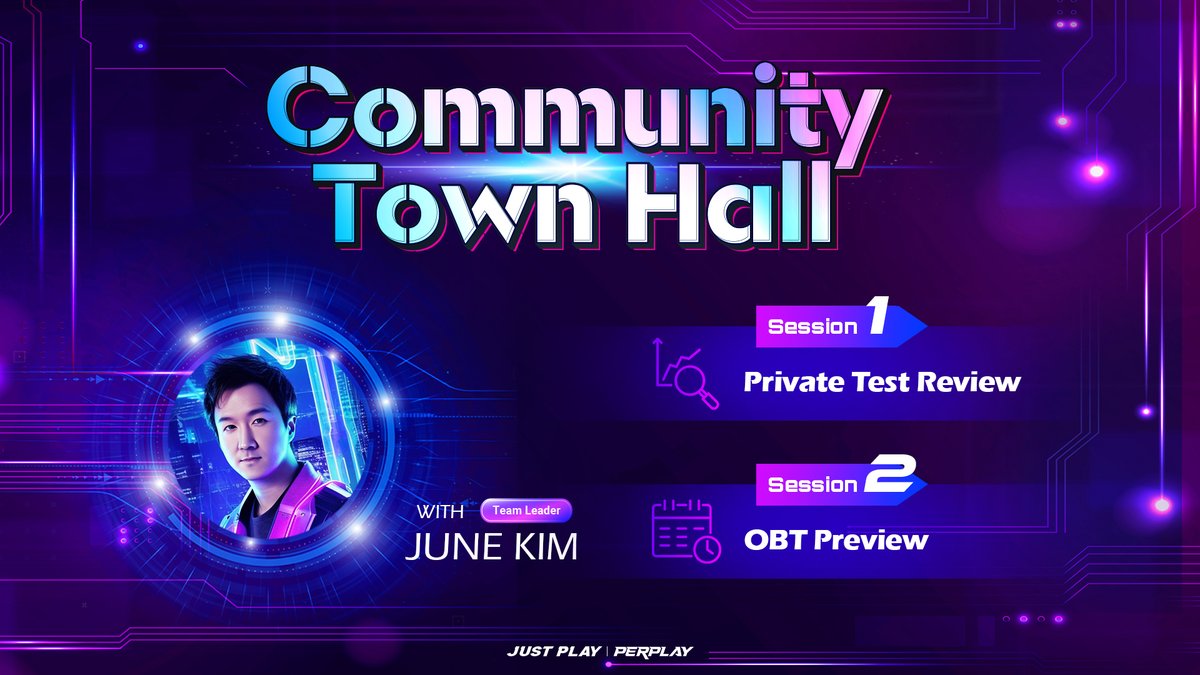 PERPLAYofficial's tweet photo. 💌 A Wrap-up: Community Town Hall Meeting 💌
So we kicked off an exclusive Community Town Hall meeting last 9/19 on our Discord, and we're sharing a summary!
✅ Get a sneak peek of our Private Test review & #OpenBeta test preview!
#CommunityTownHall
👇🏻
https://t.co/p6hr4Qh8D3 https://t.co/7kcZnfhRh7