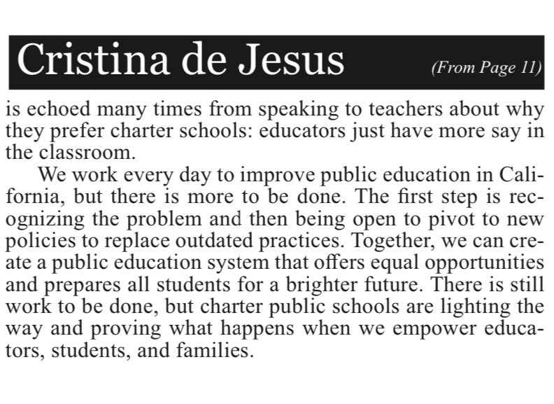 greendot_ca's tweet image. Our President and CEO @cdejesusgdps writes about how charter schools are bringing quality education to all students! 

Read how charter schools are leveling the playing field, with a special focus on Asian Pacific Islander students. #EducationEquality 

(Via @newsphilippine)