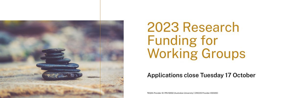 Funding for working groups is held annually, and provides up to $12,000 for working group projects commencing work in 2024 More info 👉 genderinstitute.anu.edu.au/2023-research-…