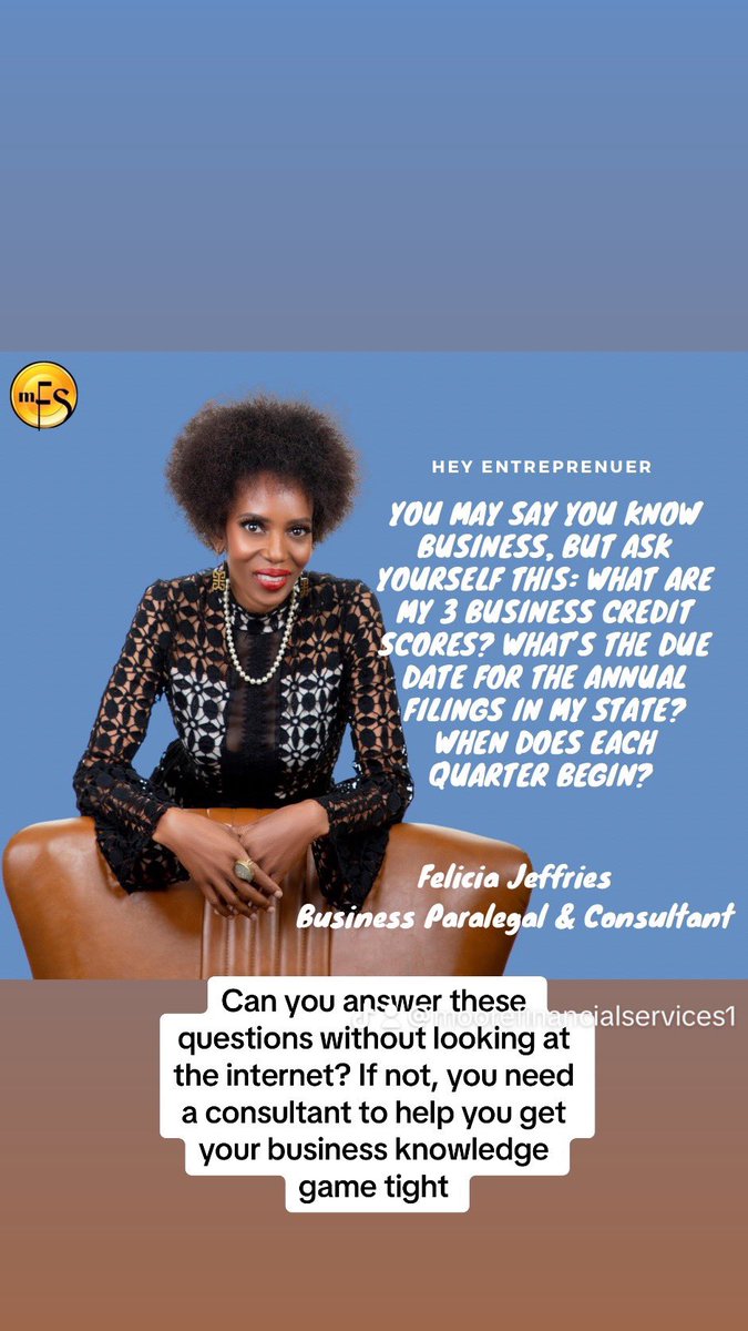 Knowing how to make money and knowing business are two different things. Test your business knowledge. Get a Moore Financial Services Consultant to guide you #business #blackbusiness #hispanicbusiness #businessowner #businesstips